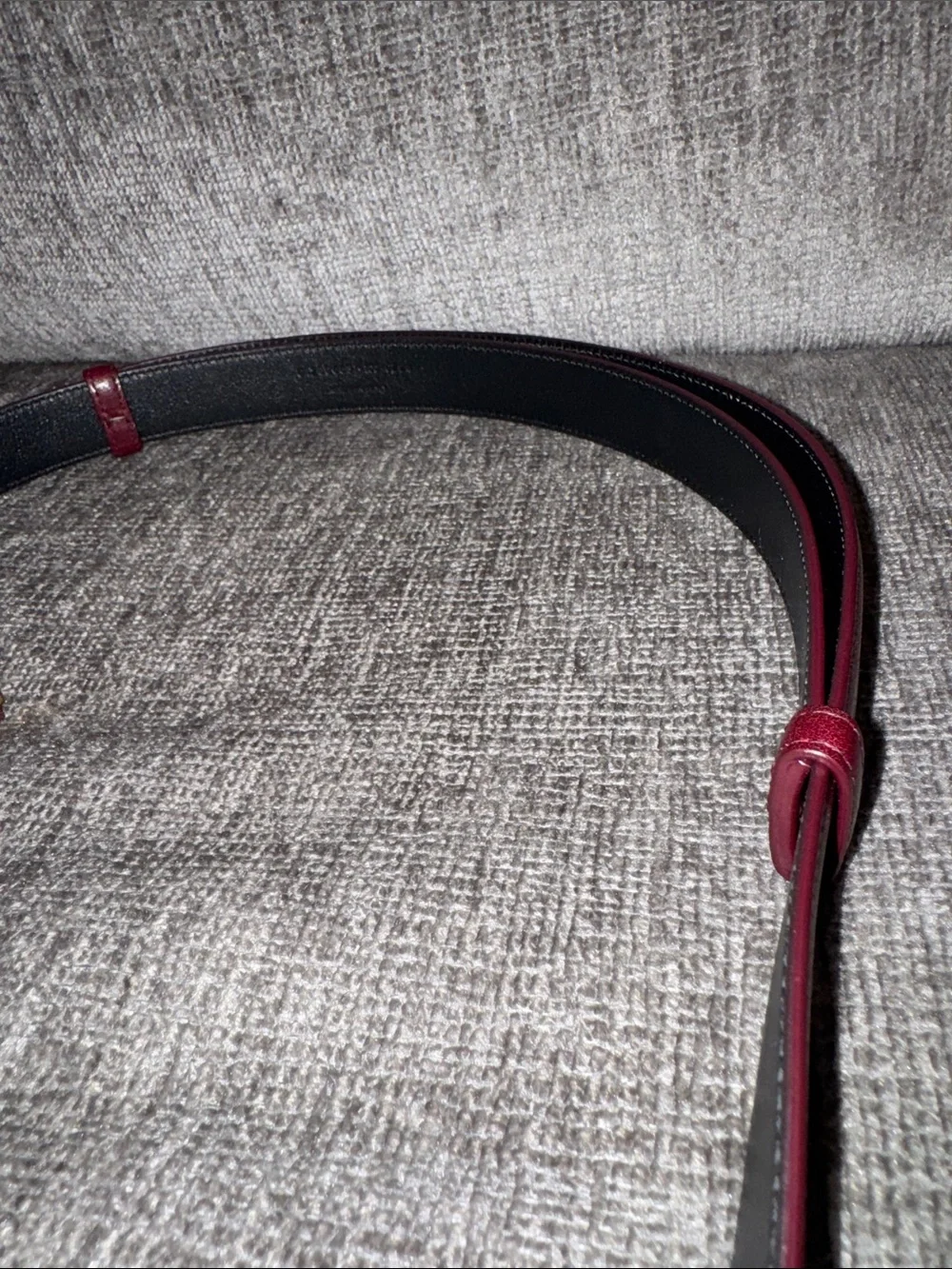 Saint Laurent Charniere belt